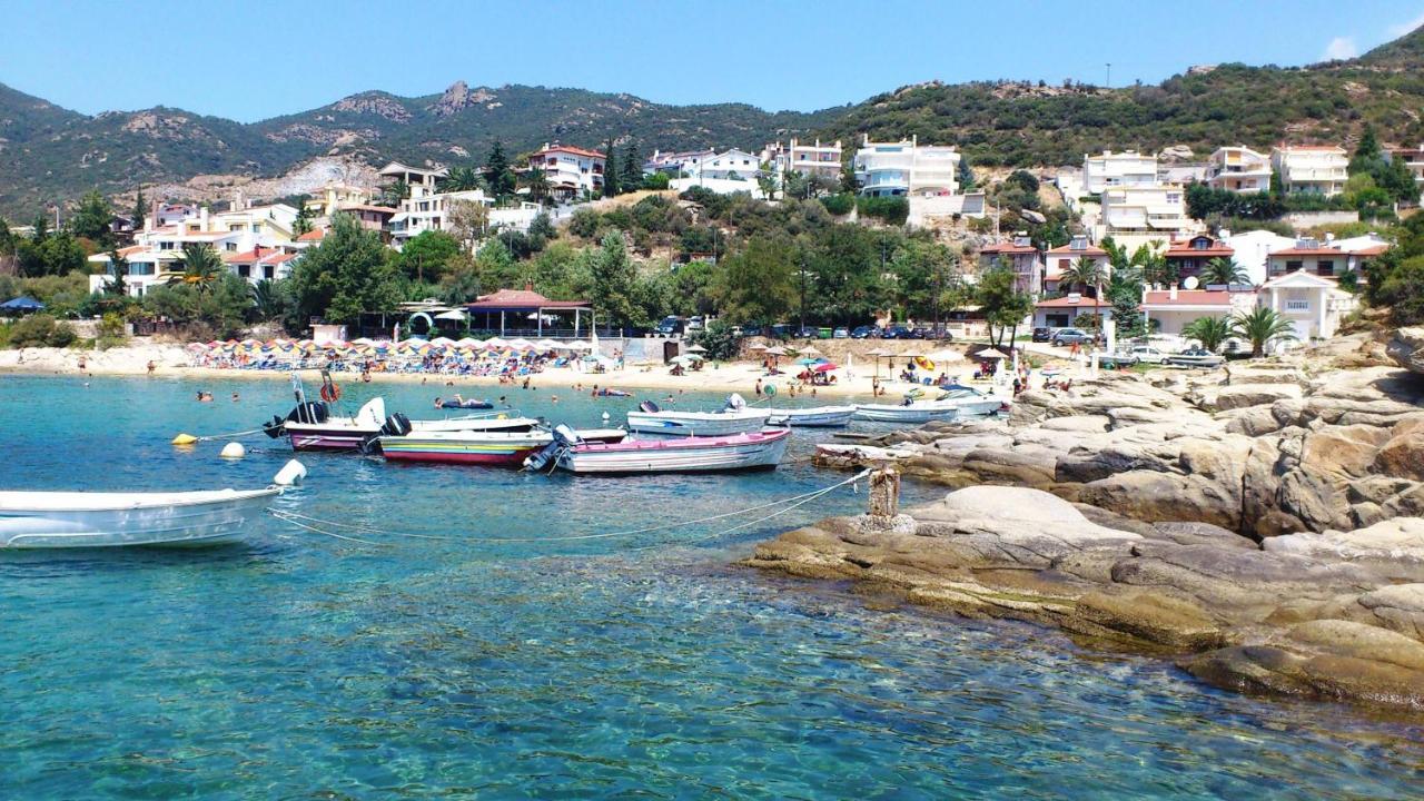 Euphoria Beach House Palaiontsiflikion Exterior foto